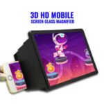 Black F2 Mobile Phone 3D Screen Magnifier –  Eye Protection & Portable Stand