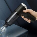 3-in-1 Mini Car Vacuum Wireless, Rechargeable, Blower & Dust Cleaner for Car, Home & Keyboard